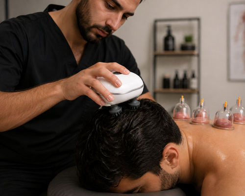 Masseur de Cuir Chevelu Professionnel